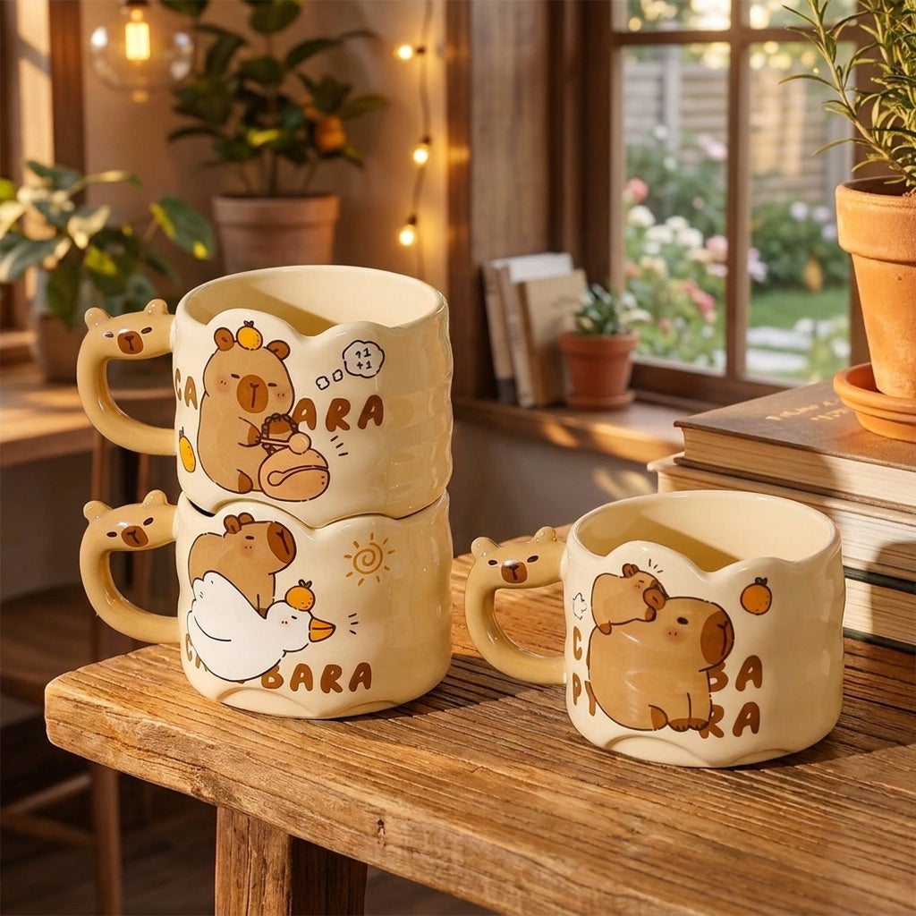 Cute Cartoon Tumbler Cup – Perfect for Home, School & Office!