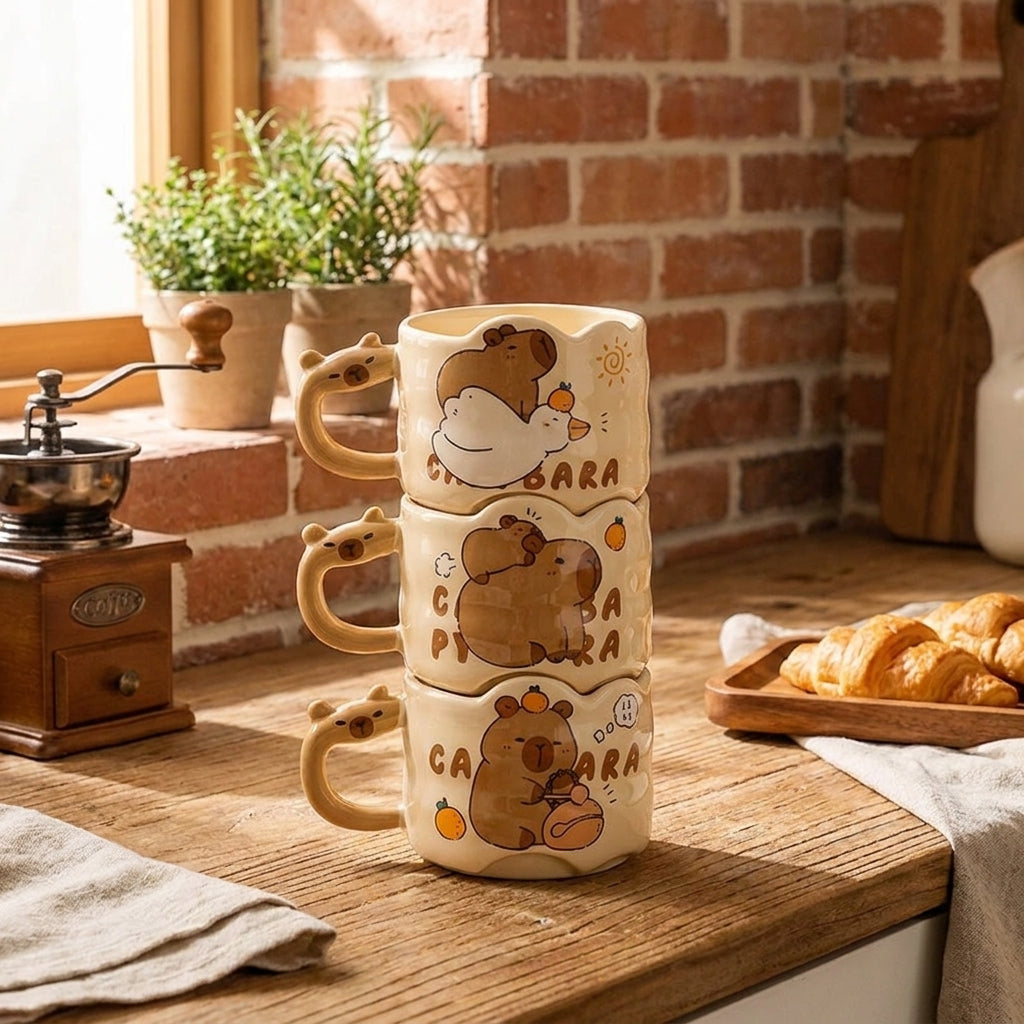Cute Cartoon Tumbler Cup – Perfect for Home, School & Office!