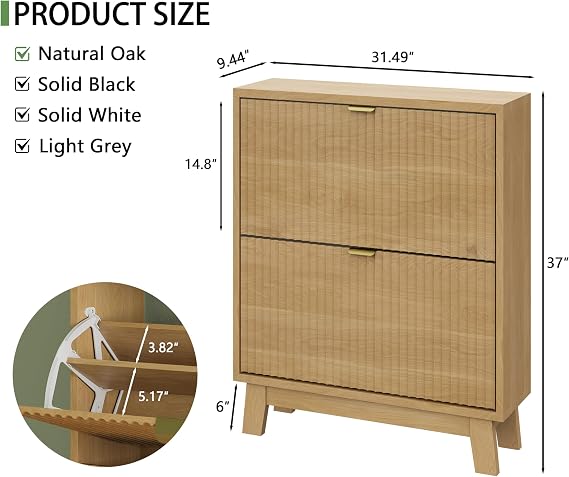 Multi-Tier Shoe Rack Space Saving Shoe Storage Organizer Stackable Shoe Shelf for Entryway Bedroom Closet Dorm Room